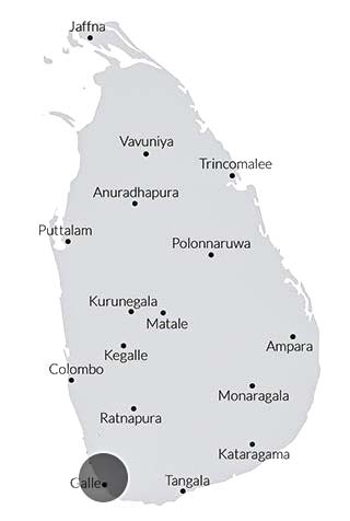 world heritage sites in sri lanka map